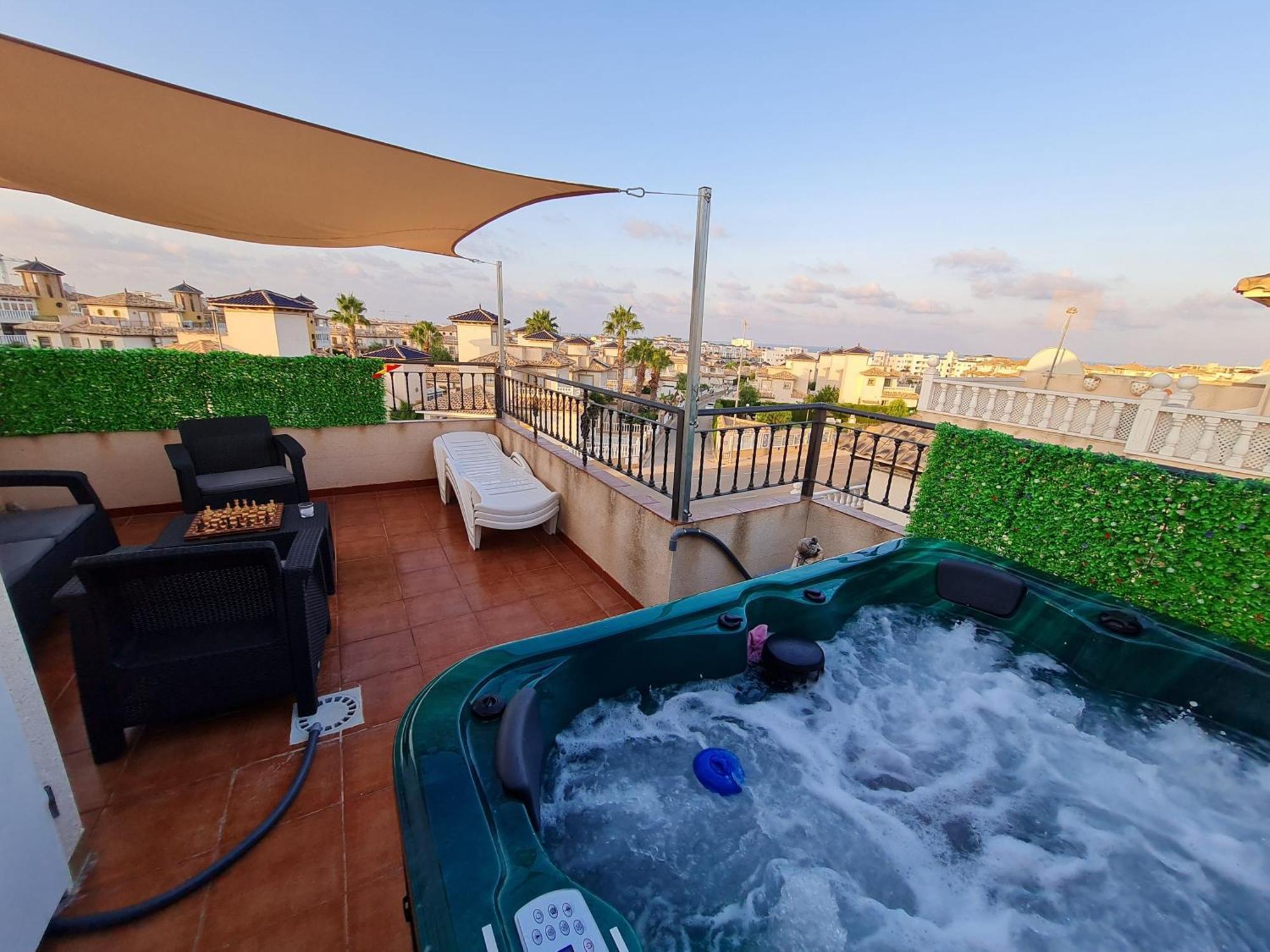 Dehesa de Campoamor  Schoenes Ferienhaus Casa Juan Mit Pool מראה חיצוני תמונה